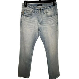 Outpost Makers Original Straight Jeans Men's Size 30 x 32 Light Wash Denim Blue